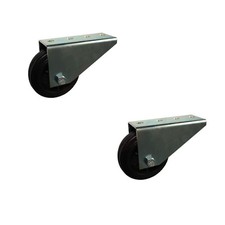 2x Stützrollen Rad 80 mm