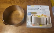 Universal-Tortenring Edelstahl