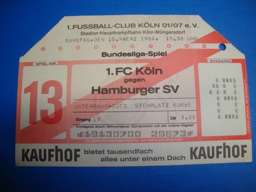 Ticket fc köln - ticket,