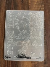 Sizzix Embossingfolder Tim
