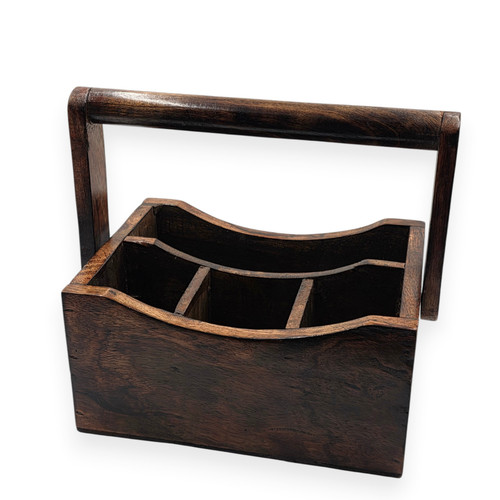 Holz besteck halter - holz,