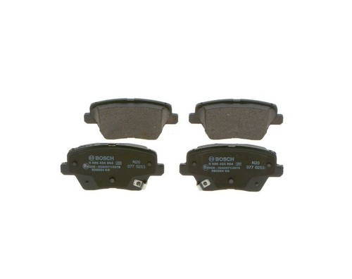 Bosch bremsbelag 986 424 - 424, 864