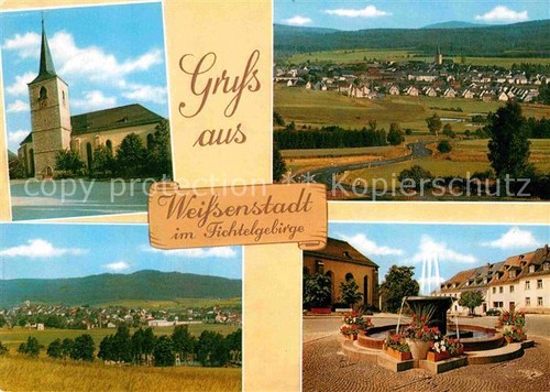 Weissenstadt kirche panorama - weissenstadt,