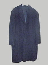 H Kaschmir Herren Wintermantel schwarz, Gr. 25, Mottenschutz 15% Polyamidanteil