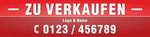 Pvc werbebanner plane zu - , "zu