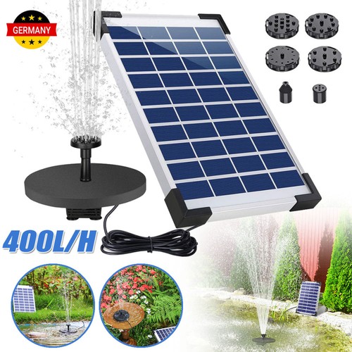 400l akku solar teichpumpe - 400l/h,