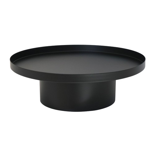 Dekotablett nordic schwarz - schwarz, aus