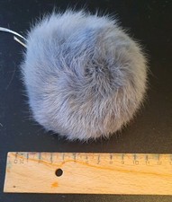 Echtfell Pelz Kaninchen Bommel