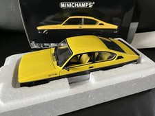 Minichamps Opel Kadett C GT/E 1976 gelb schwarz yellow black 1:18 OVP