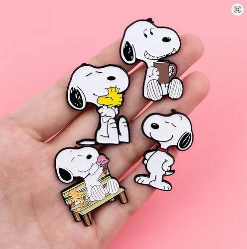 Snoopy peanuts pin - peanuts,