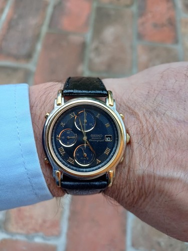 Seiko quartz chronograph - seiko,