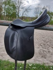 PRESTIGE Dressursattel Modell Roma  Dressage, Farbe schwarz