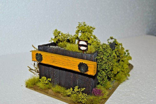 Diorama prellbock spur 1 - ,