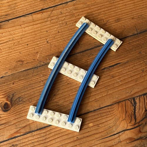 Lego eisenbahn 12v - eisenbahn, gebogen