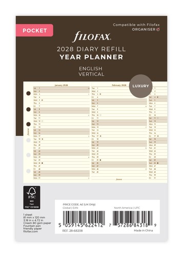 Filofax 68208 pocket - filofax,