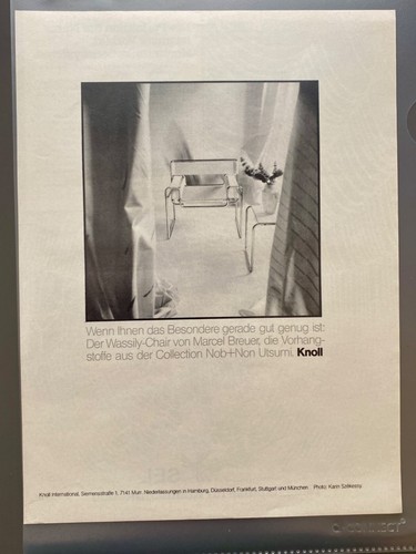 Knoll wassily chair marcel - knoll,