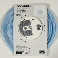 IKEA Solvinden Solarhängeleuchte rund hellblau Solarleuchte 22cm 405.139.51 NEU