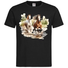T-Shirt Pferde Reiten Pferd