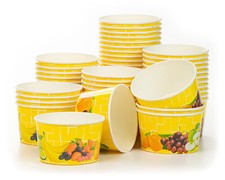 50x Eisbecher Pappe 260ml
