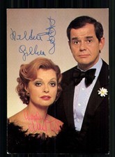 Walter Giller und Nadja Tiller Autogrammkarte Original Signiert  # BC 226745