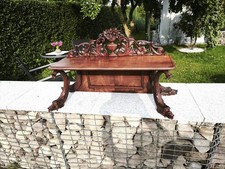 Aufsatz für Vertiko oder kleinen Kabinettschrank im Biedermeierstil