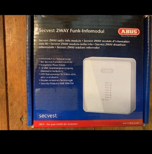 Abus secvest funk infomodul - secvest, funk-infomodul