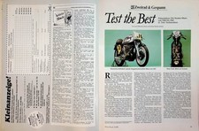 Motor Klassik 06/1988 Teil II - Modellreport Norton Manx - ein interessanter Ber
