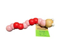 Holz Raupe Wurm Holzspielzeug