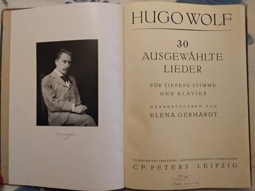 Peters hugo wolf 30 - f.,