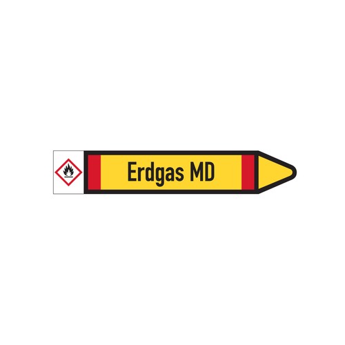 Rohrleitungskenn erdgas md - rohrleitungskenn.,