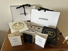 Chanel Set - Proben, Papptäschchen, Geschenkkästchen