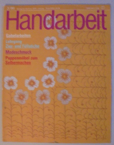 Heft handarbeit 1986 verlag - heft,