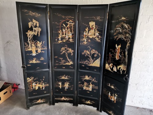 Chinesischer paravent - chinesischer,