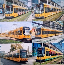 6 Fotoabzüge Straßenbahn