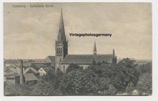 Z3059 AK WK1 Ostpreußen Insterburg Gumbinnen Szillen Katholische Kirche