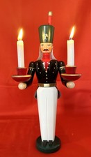 ERZGEBIRGE, FA.SCHALLING; GROSSER BERGMANN M LICHTERTÜLLEN, 36,0cm,  NEUW U TOP