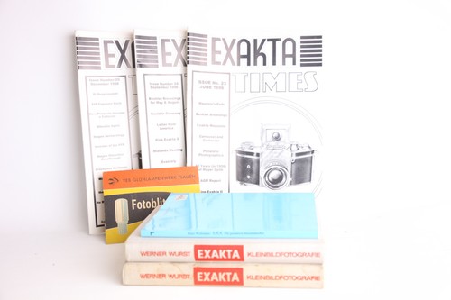 Exakta cameras books and - exakta,
