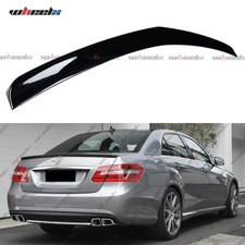 Heckspoiler Spoilerlippe Für Mercedes Benz E class W212 Lippe Schwarz glanz