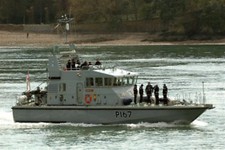 HMS EXPLOIT RNXS P 167. Britisches Patrouillenboot. Modellbauplan