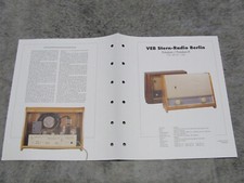 Schaltplan Röhrenradio VEB