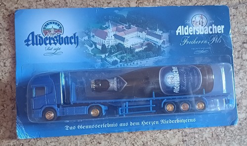 Aldersbacher bier lkw werbe - bier, lkw/werbe
