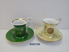 2x Mokkatassen DDR SEP / Kahla