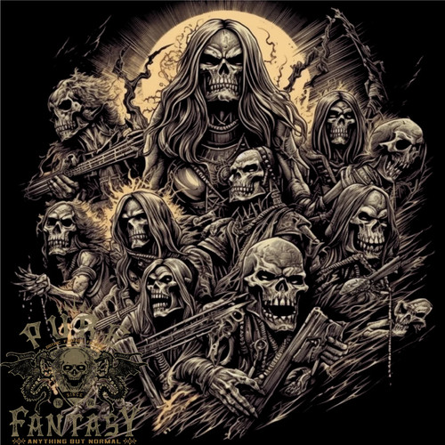 Heavy metal totenkopf rock - heavy,