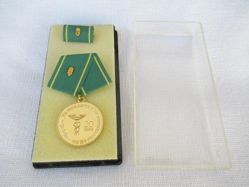 Ddr zoll medaille - medaille, treue