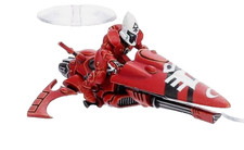 Warhammer 40.000 / Eldar / Aeldari / 1 x Windreiter / Windriders im Gußrahmen