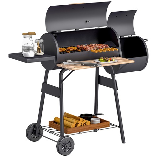 Holzkohlegrill smoker - holzkohlegrill,