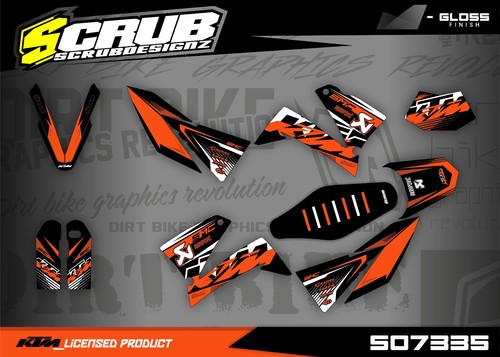 Dekor sitzbankbezug ktm smc - sitzbankbezug,