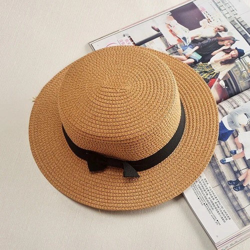 Damen sommer strohhut panama - sommer,