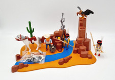 Playmobil Super Set Western 4130 Viel Zubehör Pferde Western