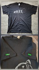 2 Stück T-Shirt Angeln Größe L Karpfen Carpe Diem Evolution CARP Shirt 